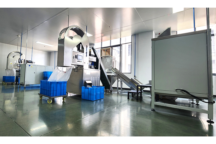 Automatic Edge-trimming&splitting Machine Area